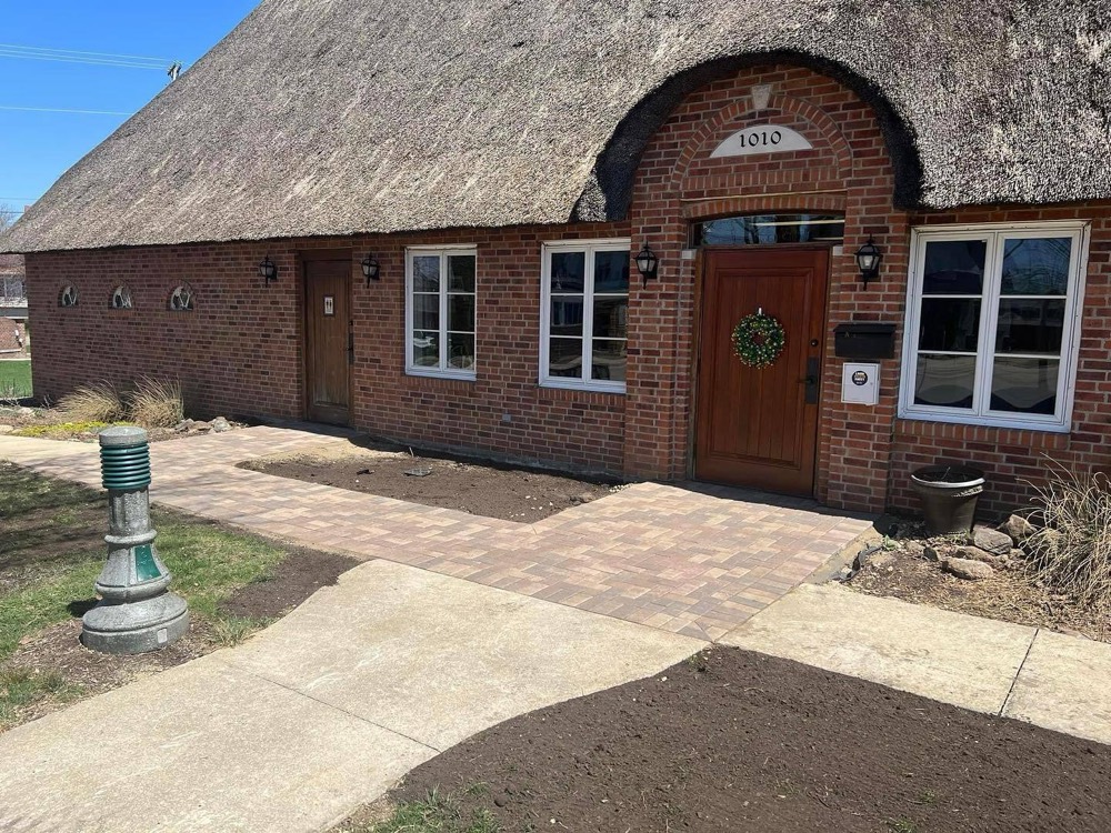 After — new paver entry walkway